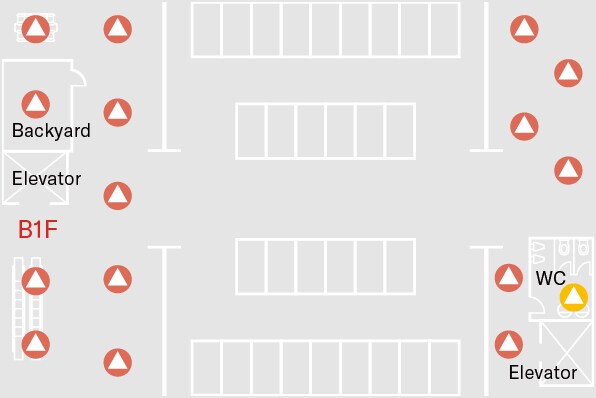 Yamaha VC Series: Shopping mall - B1F