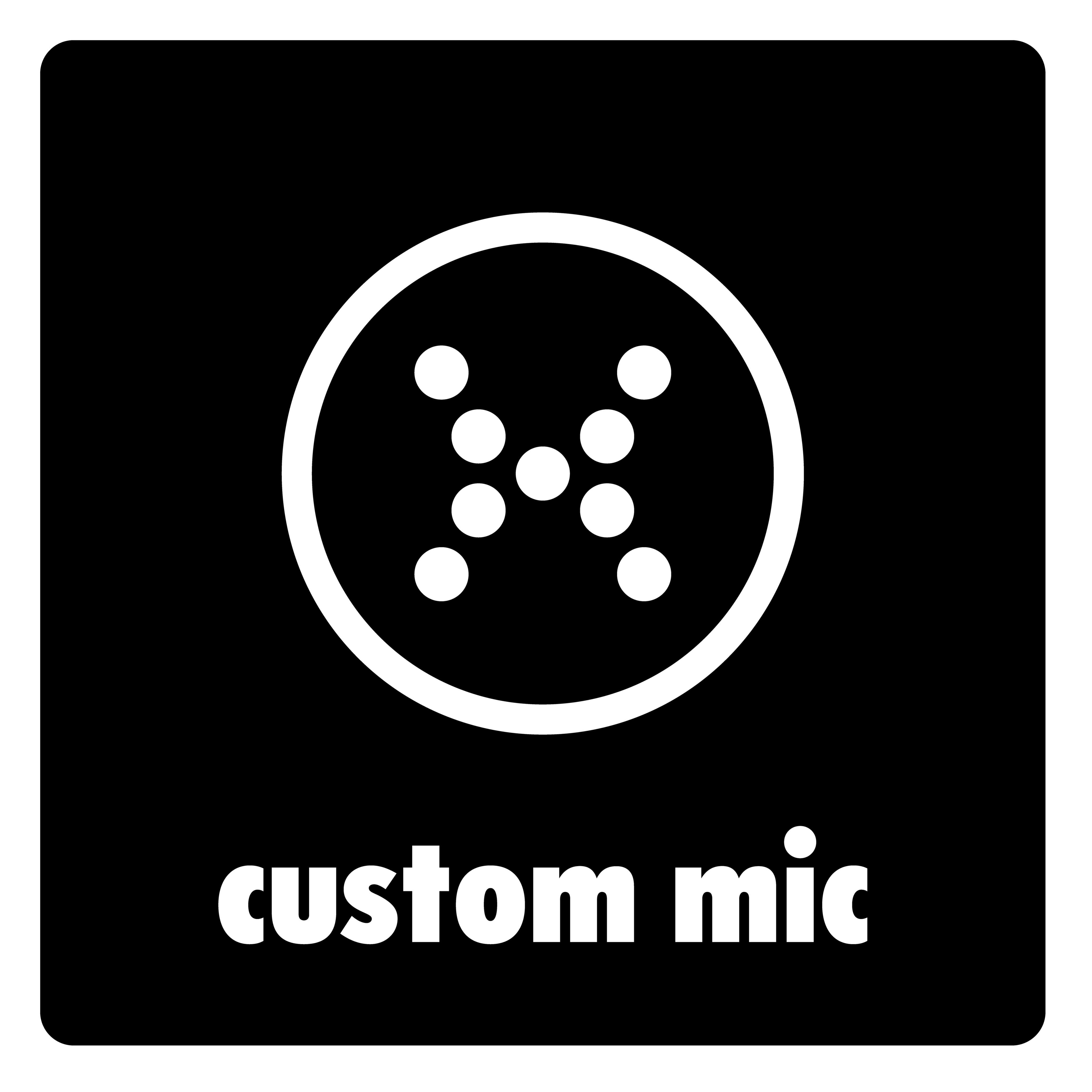 針對鼓組優化的振膜提供真實的聲音特性。