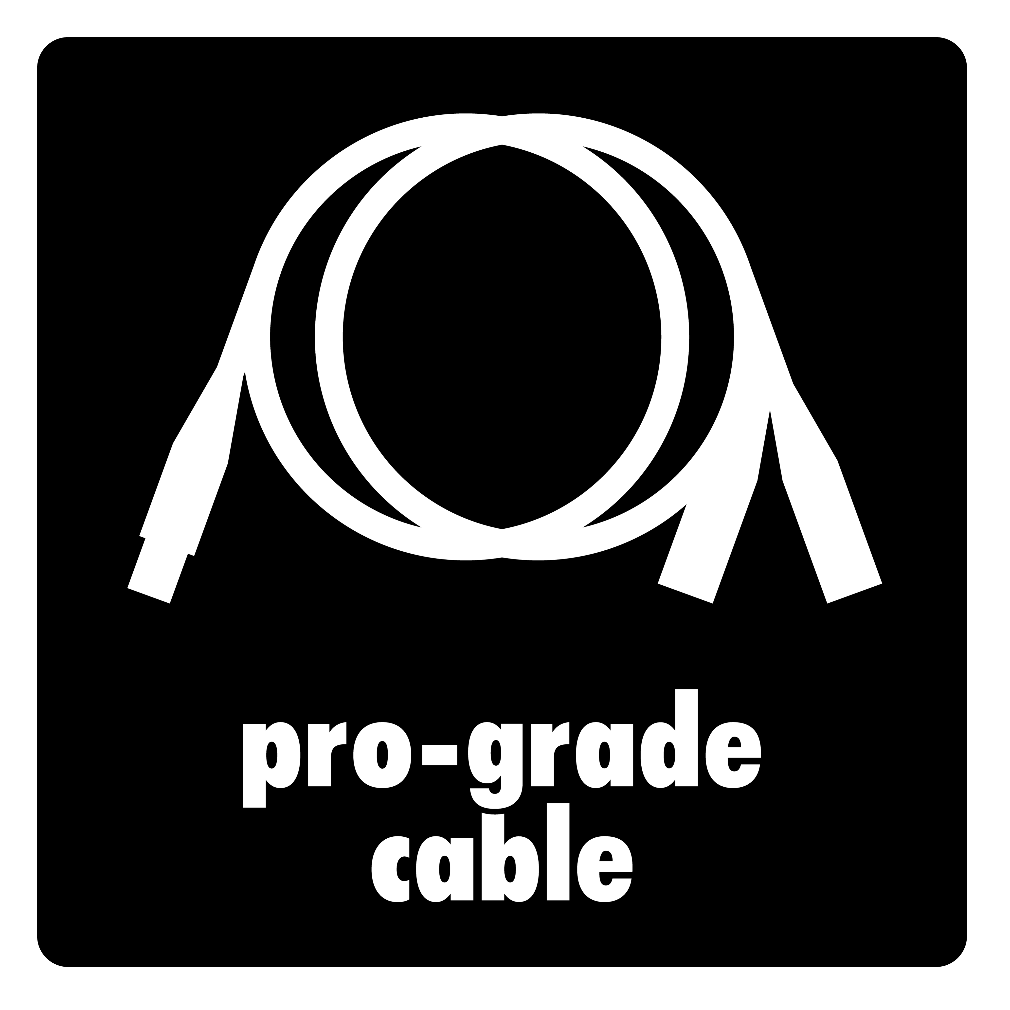 使用隨附的專業分接線 (Breakout cable)，提供純淨的立體聲輸出。