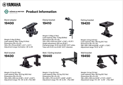 König & Meyer 通用支架