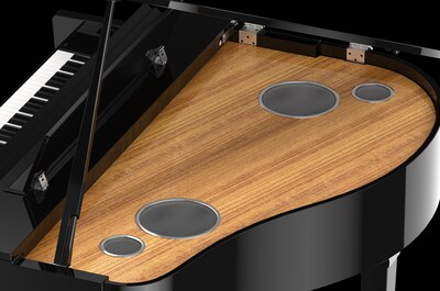 ACOUSTIC SYSTEM WITH A FEELING OF DEPTH