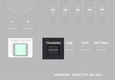 Training function to support efficient practice