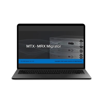 Yamaha 編輯軟體 MTX-MRX Migrator