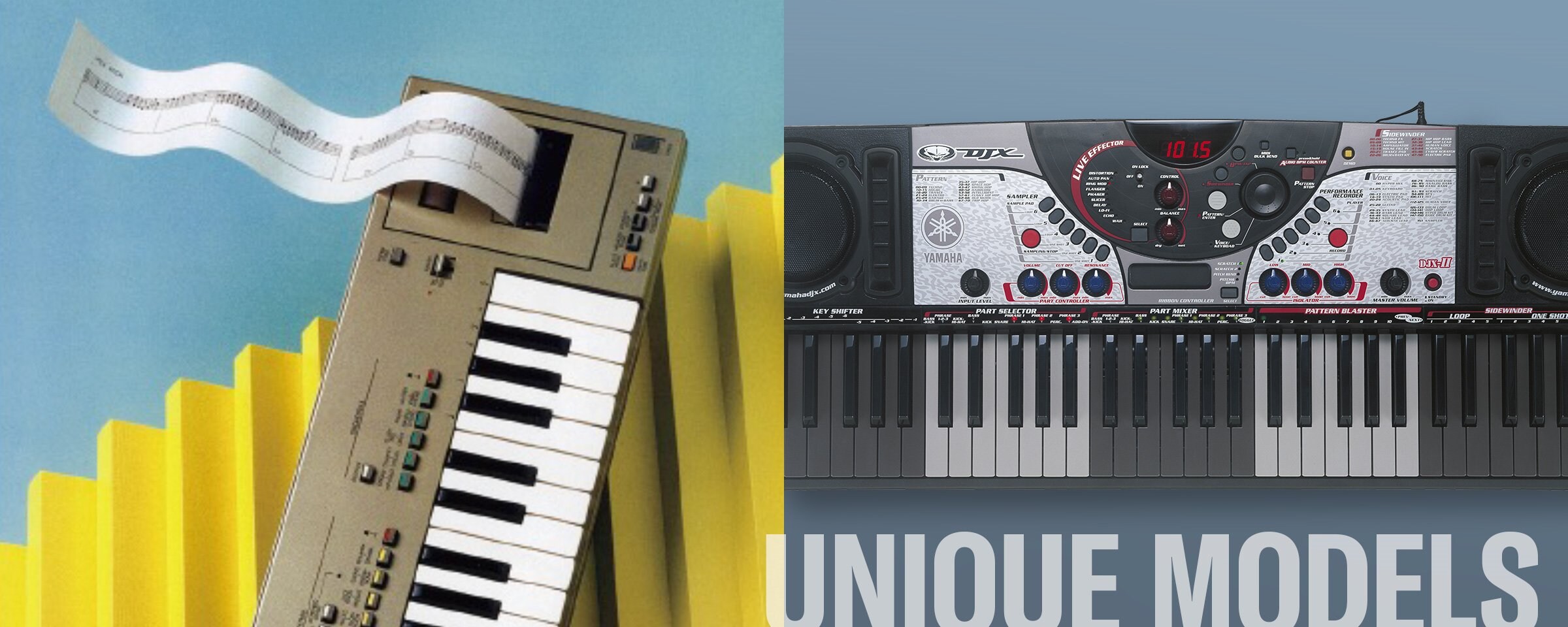 Unique Models: Distinctive models born from original ideas