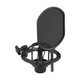 Yamaha Condenser Microphone YCM705 (Black) Shock mount with Pop filter