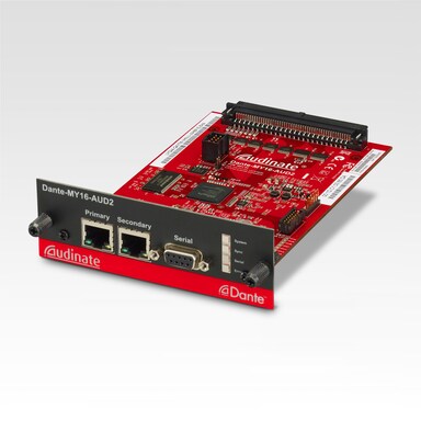 Yamaha 16-Channel Dante Network I/O Card DANTE-MY16-AUD2