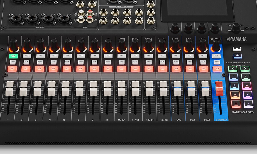 Yamaha MGX16：效能。能力。通用性。