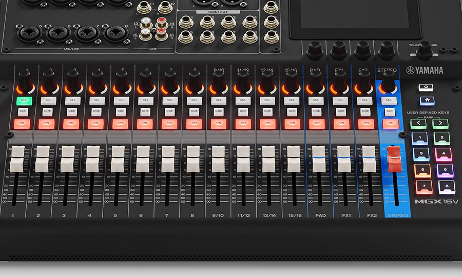 Yamaha MGX16V：效能。能力。通用性。