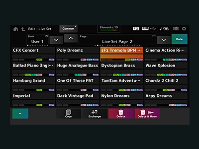 Live Set 功能升級