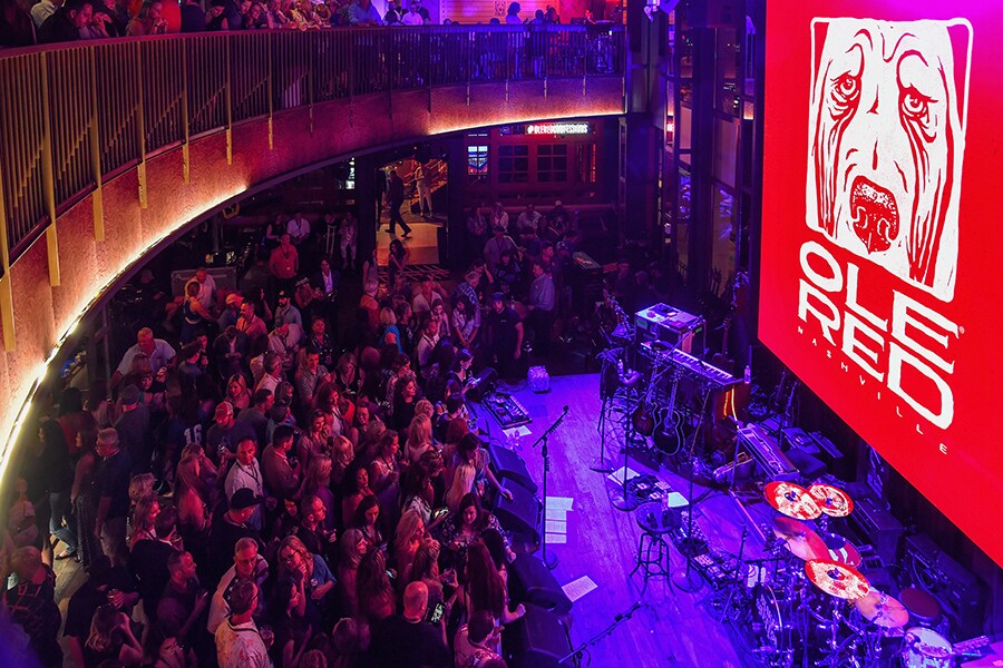 圖片:主舞台及夾層由 Opry Entertainment Group 提供