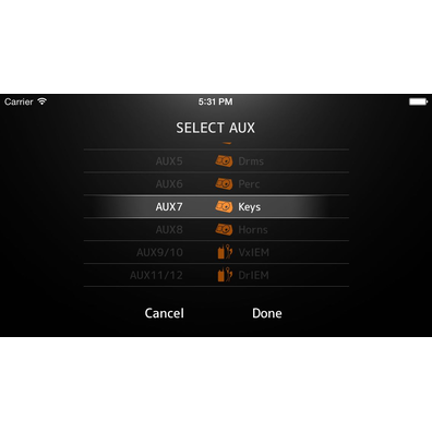 AUX Select