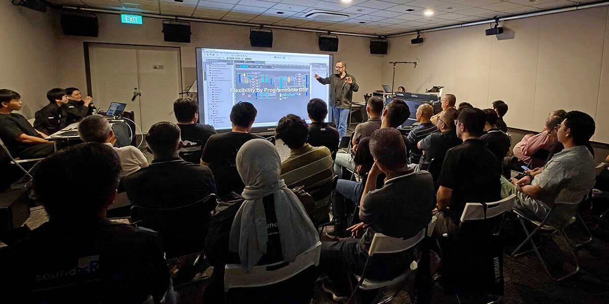 圖片：新加坡音訊展示會：升級後的「Y-DACC 2.0」Sound xR 沉浸式音訊活動