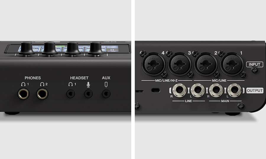 Yamaha URX44V：連接與協作