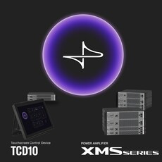 New Commercial Installation Solutions Ecosystem with Power Amplifiers XMS series, Touchscreen Control Device TCD10