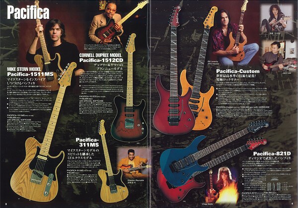 Pacifica1511MS：Mike Stern 簽名款型號